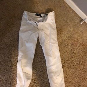 White jeans